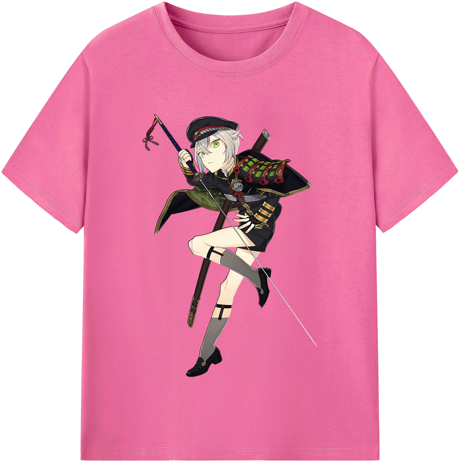 （画像用） 刀剣乱舞 Touken Ranbu レディースカジュアルプリントTシャツ（綿100％）